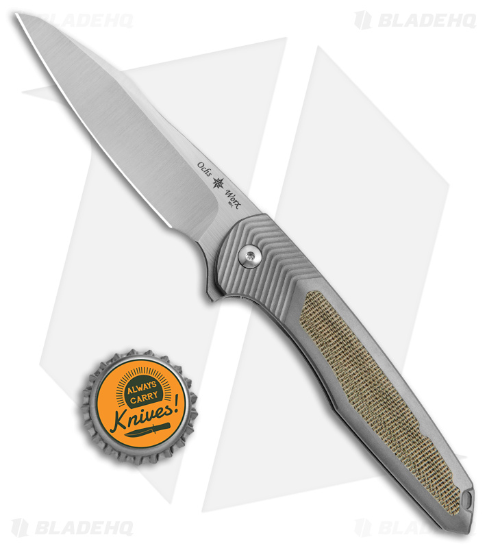 Ochs Worx Solarstorm EDX Frame Lock Knife Micarta - Blade HQ