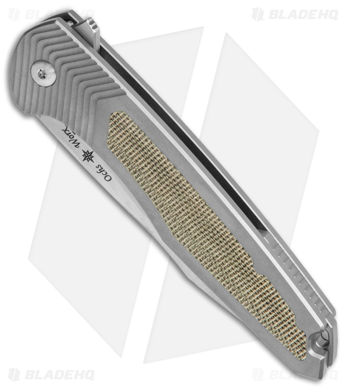 Ochs Worx Solarstorm EDX Frame Lock Knife Micarta - Blade HQ