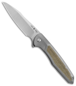 Ochs Worx Solarstorm EDX Frame Lock Knife Olive Drab Micarta (3.4" Satin)