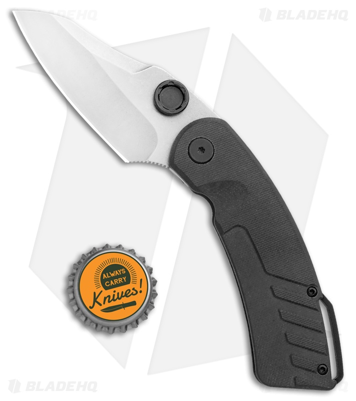 REVO Recoil Frame Lock Knife Black G-10 (3