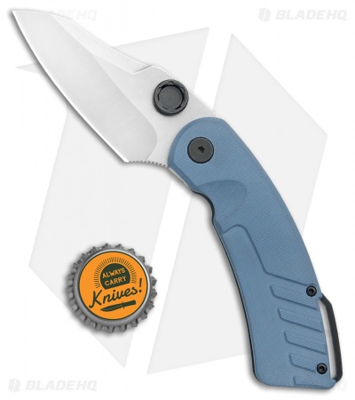 REVO Recoil Frame Lock Knife Gray G-10 (3" Stonewash)