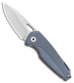 REVO Vipera Liner Lock Knife Gray G-10 (2" Stonewash) 