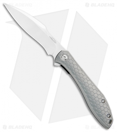 LAVA STYLE 　FAT DOWN Moen Mongoose Frame Lock Knife Titanium/Lava Flow Fat Carbon