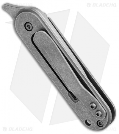 Serge Knife Co. Production Bean Flipper Titanium (2.13" Tumbled)