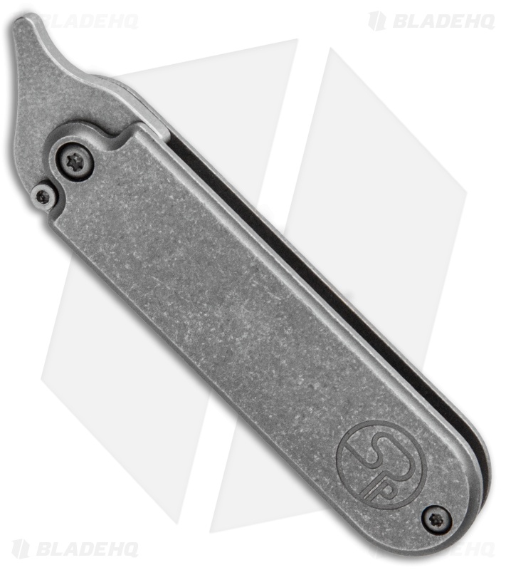 Serge Knife Co. Production Bean Flipper Titanium (2.13" Tumbled)