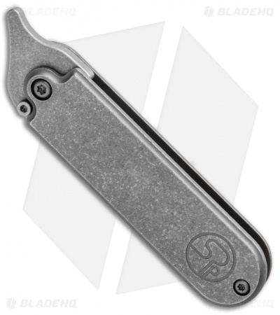 Serge Knife Co. Production Bean Flipper Titanium (2.13" Tumbled)