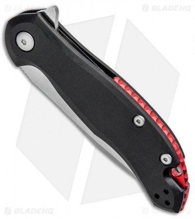 Steel Will Lanner Liner Lock Knife Black G-10 (3.25" Stonewash) F35M-01 
