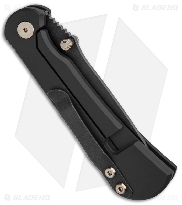 Toor Knives Merchant Tanto Frame Lock Knife Stonewashed Titanium (3.4" Black)