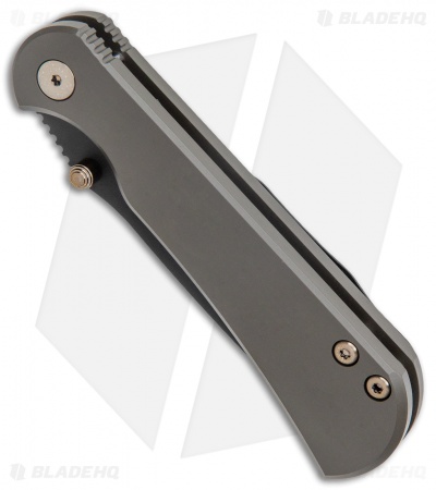 Toor Knives Merchant Tanto Frame Lock Knife Moss Titanium (3.4" Black)