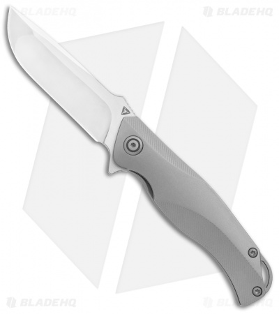 TuyaKnife Envy 2 Frame Lock Knife Titanium (3.25" Satin) 1710A