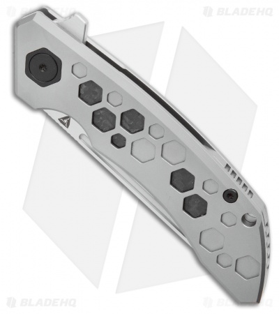 TuyaKnife Hive 2 Frame Lock Knife Titanium/Carbon Fiber (Satin) 1709A