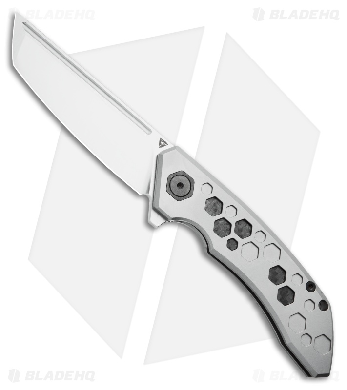 TuyaKnife Hive 2 Frame Lock Knife Titanium/Carbon Fiber (Satin) 1709A