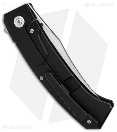 WE Knife Co. Shuddan Frame Lock Knife Black Titanium (3.48" Satin) WE21015-1