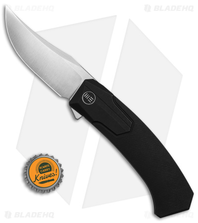 WE Knife Co. Shuddan Frame Lock Knife Black Titanium (3.48" Satin) WE21015-1
