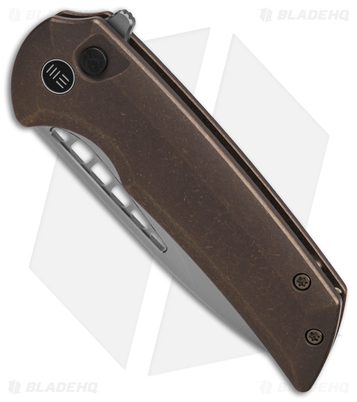 WE Knife Co. Mini Malice Button Lock Bronze Titanium (2.98" BB) WE054BL-4