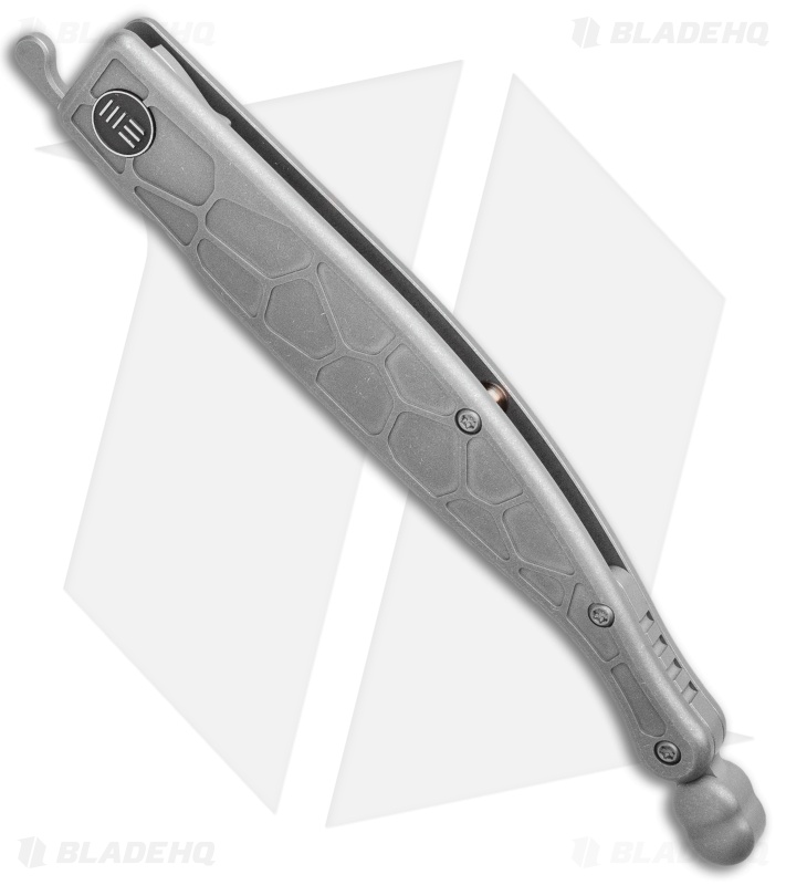 WE Knife Co. Roman Frame Lock Knife Gray Titanium (4.00" SW) 2008B