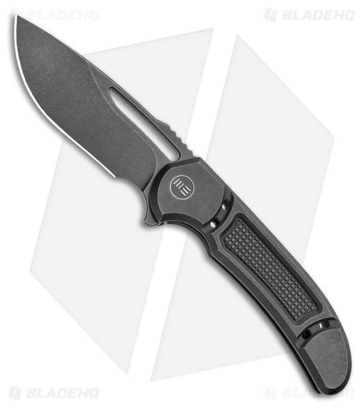 WE Knife Co. Ferrum Forge Minax Frame Lock Knife Black Titanium