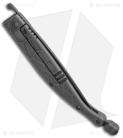 WE Knife Co. Roman Frame Lock Black Ti (4.00"  Black SW) 2008C
