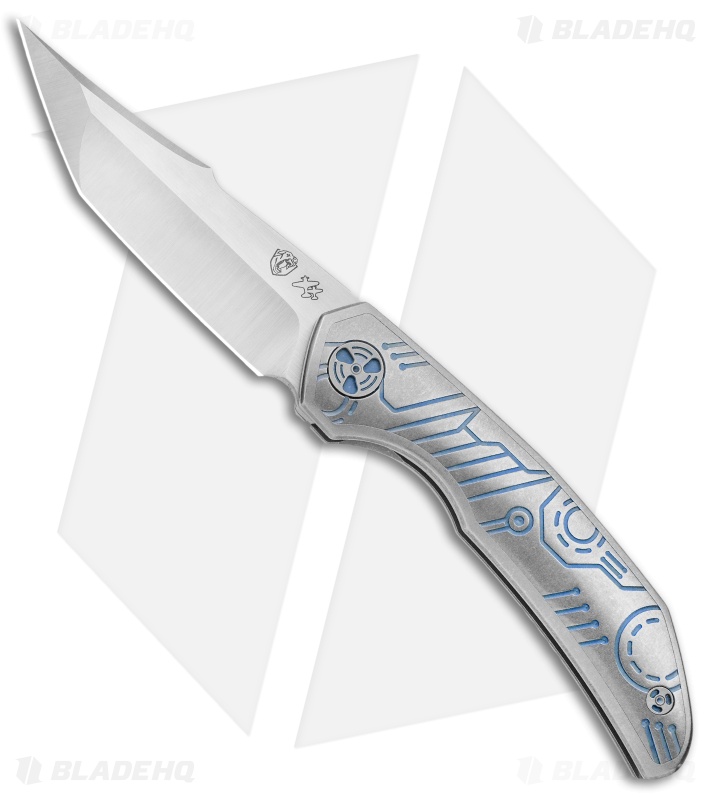 WingManEDC FERUS Frame Lock Knife Bronze Titanium  (3.25" Satin)