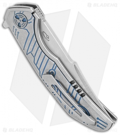 WingManEDC FERUS Frame Lock Knife Bronze Titanium  (3.25" Satin)