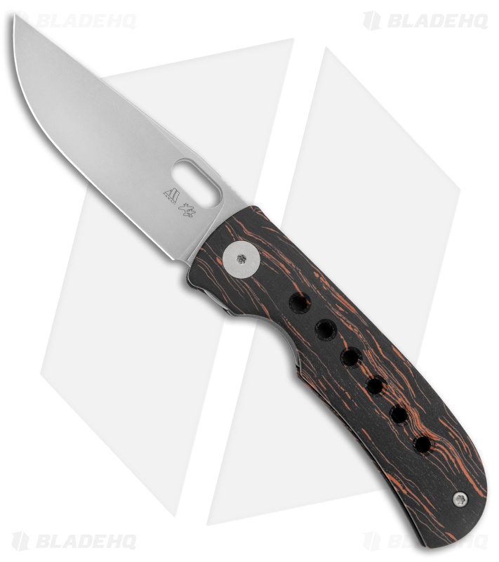 WingManEDC MTNT Mach 1 Liner Lock Knife Orange G-10 (3" Satin)