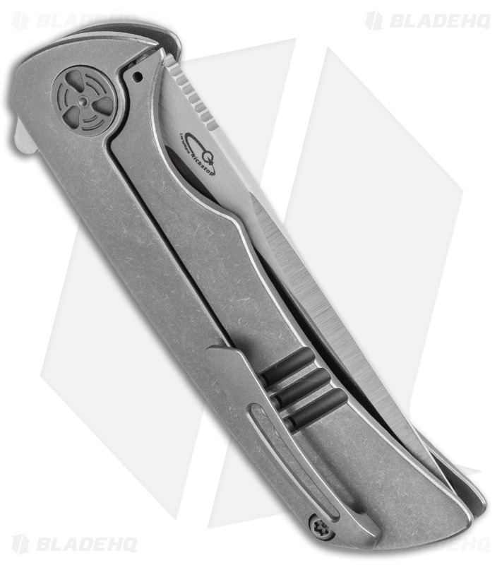 WingManEDC Spar-K Standard Model 1 Frame Lock Knife Tanto (3" Satin)