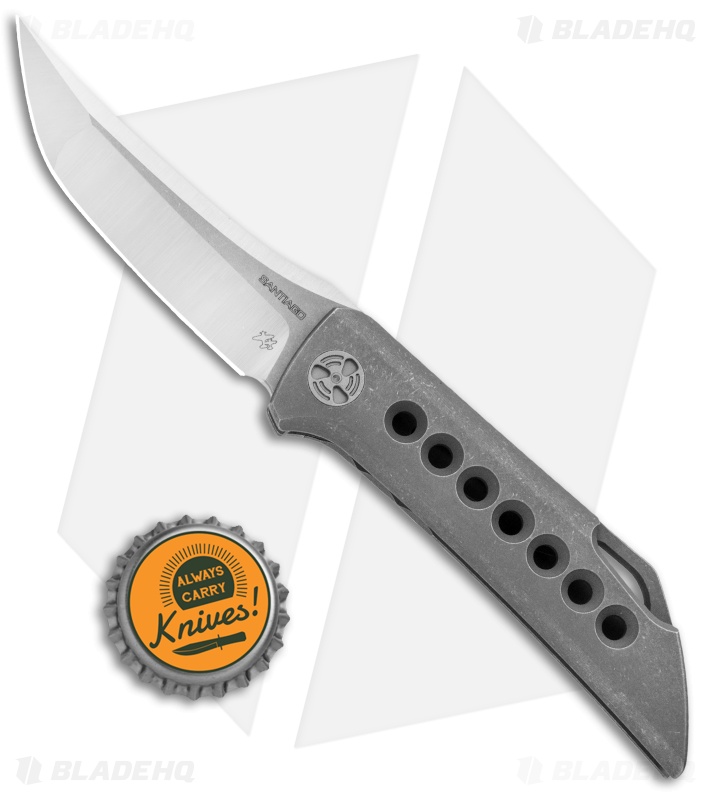 WingManEDC Yurei Standard Model Frame Lock Knife (3" Stonewash)