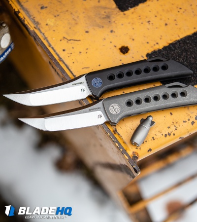 WingManEDC Yurei Standard Model Frame Lock Knife (3" Stonewash)