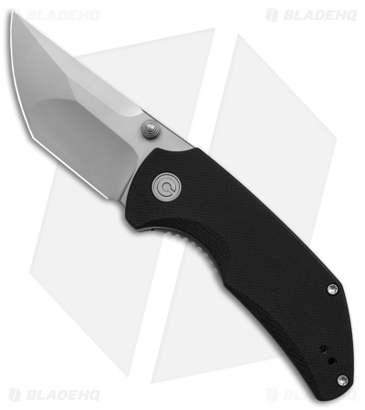 CIVIVI Thug 2 Liner Lock Knife Black G-10 (2.69" BB) C20028C-2