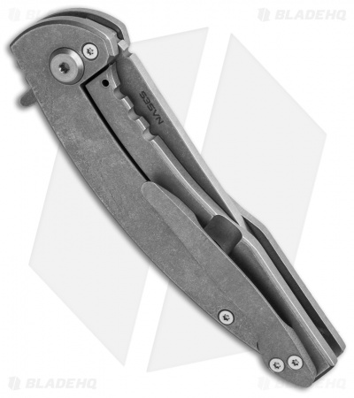 Fodale Orion Flipper Knife Titanium (3.375" Acid SW)
