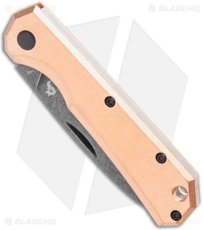 BlackFox Ciol | Slip Joint Knife | Copper + Black Stonewash - Blade HQ