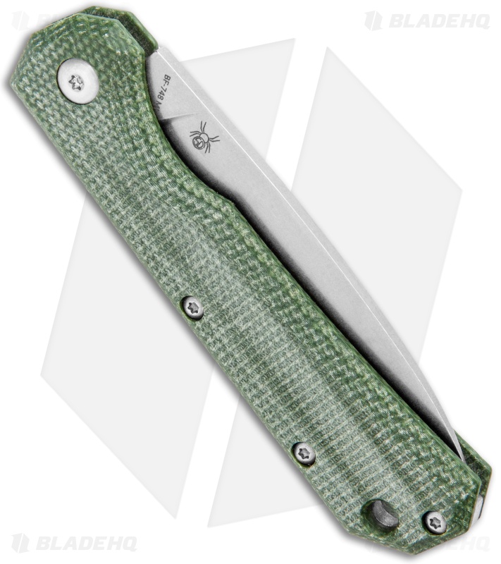 BlackFox Ciol | Slip Joint Knife | Green Micarta - Blade HQ