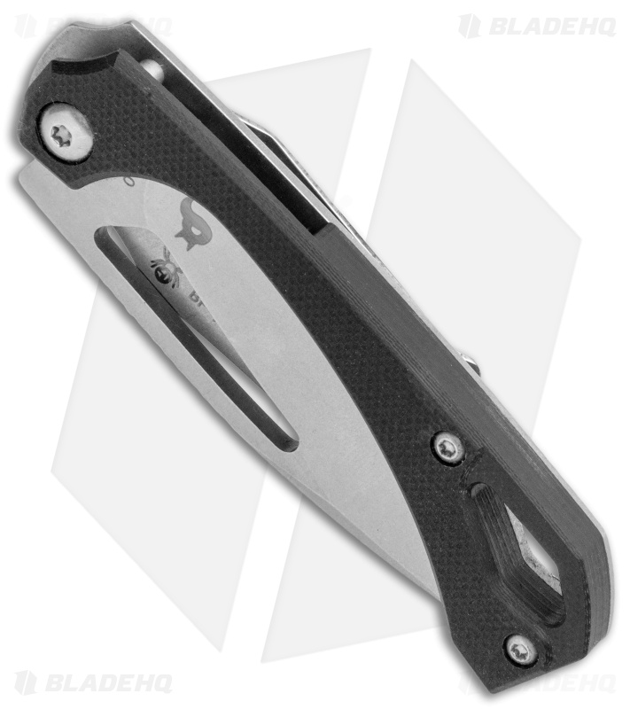 BlackFox Racli Frame Lock Folding Knife Black G-10 (2.5" Stonewash) 01FX855