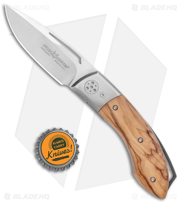Fox Knives Dream Catcher - Liner Lock Knife | Olive Wood | Blade HQ
