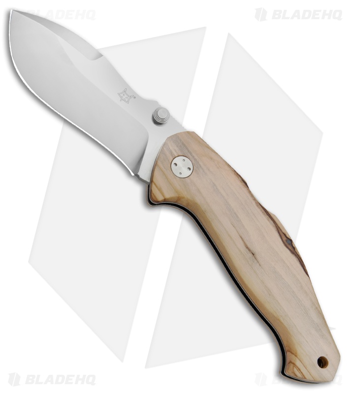 Fox Knives Anso Mojo Lockback Knife Olive Wood (3.5
