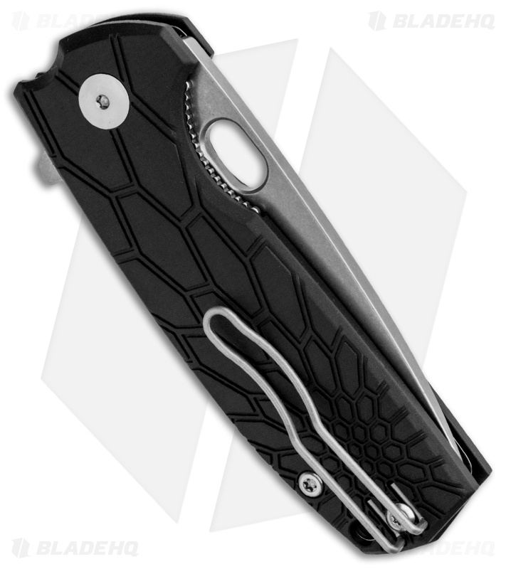 Fox Knives Core Flipper Knife | Stonewashed N690Co | Black