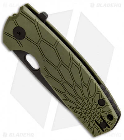 Fox Knives Vox Core Liner Lock Knife OD Green FRN (3.15" Black) FX-604 OD