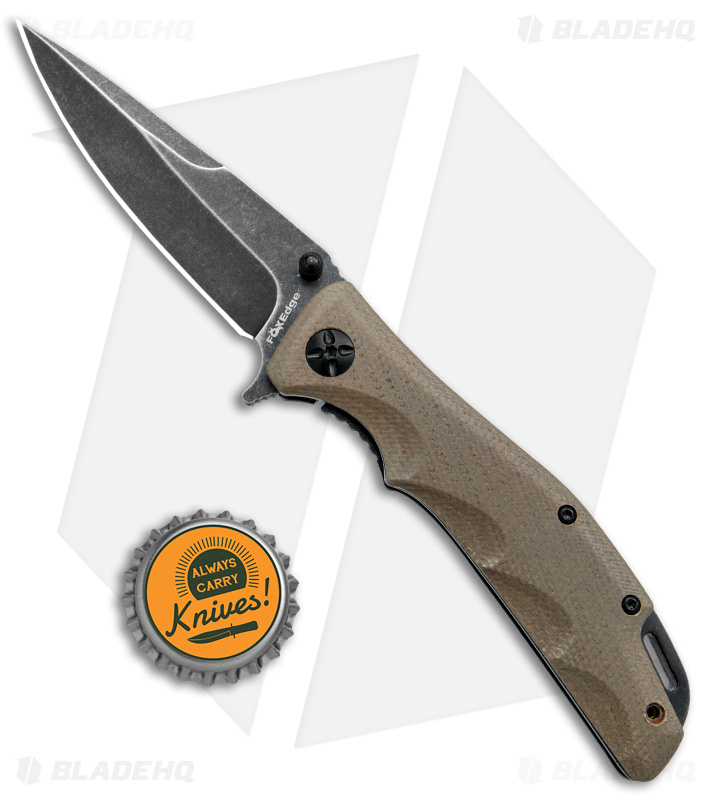 Fox Knives Mandatory Fun Knife | Hemp Micarta | Blade HQ