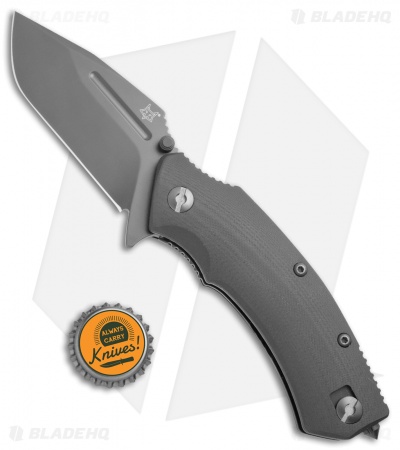 Fox Knives FKMD B.R.I. Liner Lock Knife Black G-10 (3.125