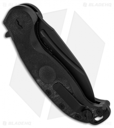 Fox Knives Irves Liner Lock Flipper Knife Black G-10 (3.3" Black) FX-532 