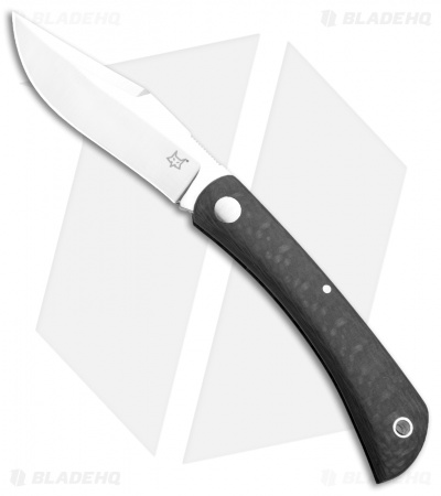 Fox Knives Libar Slip Joint Knife Carbon Fiber (2.75" Satin) FX-582 CF 