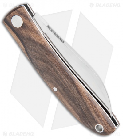 Fox Knives Livri Slip Joint Knife Zircote Wood (2.75" Satin) *DISC*