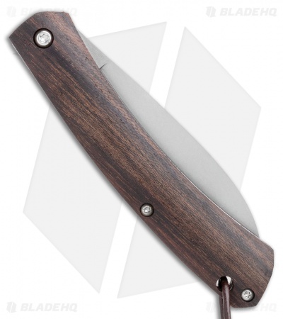 Fox Knives Nauta Slip Joint Knife Ziricote Wood (3.00" Satin)