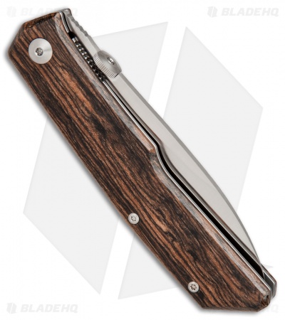Fox Knives Terzuola Folder Knife Bocote Wood (3.25" Satin) FX-525B