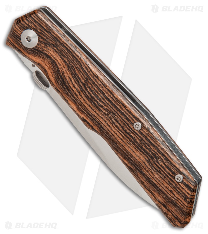 Fox Knives Terzuola Folder Knife Bocote Wood (3.25" Satin) FX-525B