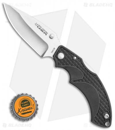 Fox Knives USA Forza Lock Back Knife Black FRN (3.5" Satin)