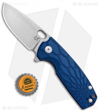 Fox Knives Vox Core Liner Lock Knife Blue FRN (3.15" Stonewash) FX-604 BL