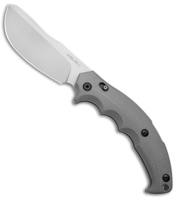 Fox Knives Aruru Folder Lockback Knife Gray HPL (4.25" Bead Blast) FX-506GR