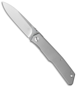 Fox Knives Terzuola Frame Lock Knife Titanium (3.4" Stonewash) FX-525 TI