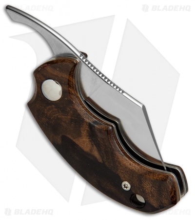 Fox Knives Dragotac "Piemontes" Slim Friction Folder Knife (1.6" Satin) 